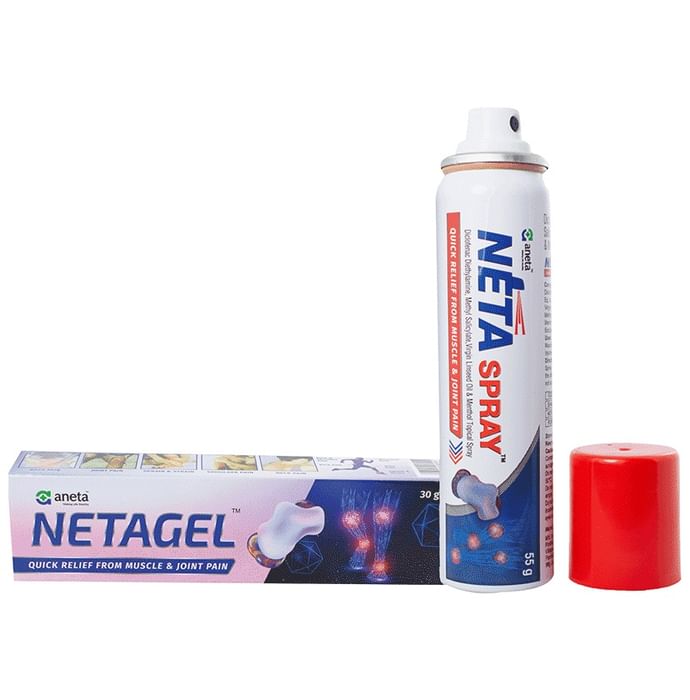 Aneta Combo Pack of Neta Gel (30gm) and Netaspray (55gm)