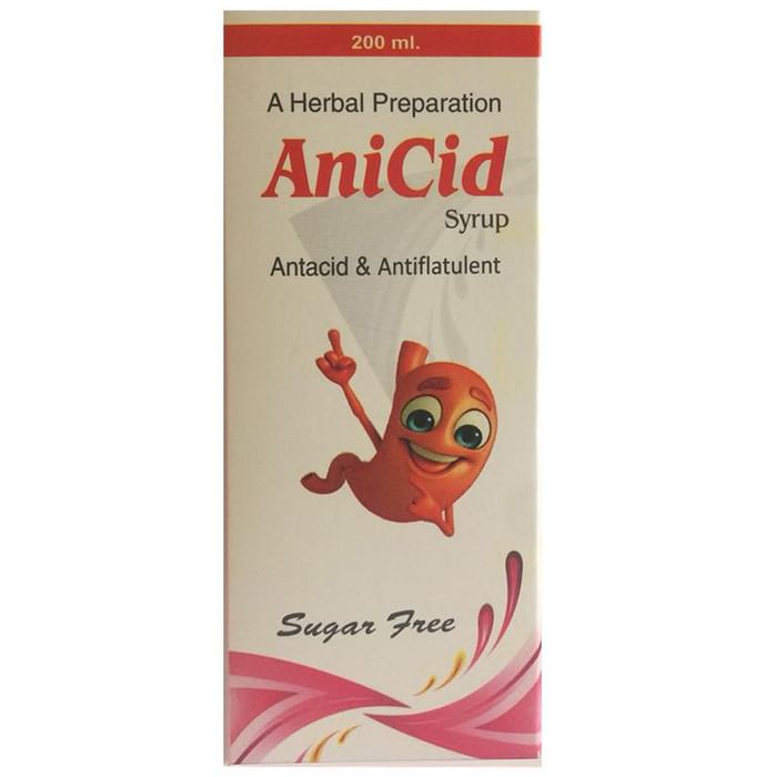 Anicid Syrup Sugar Free