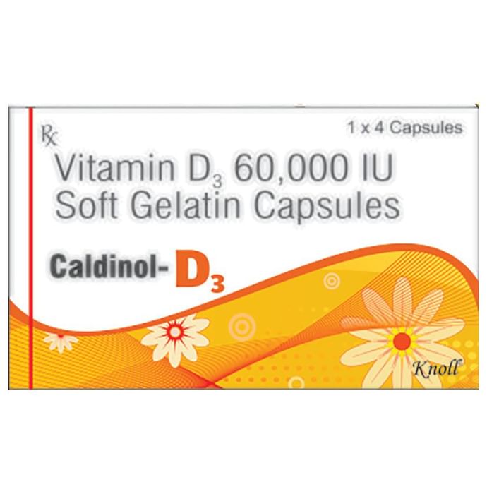 Caldinol-D3 Soft Gelatin Capsule