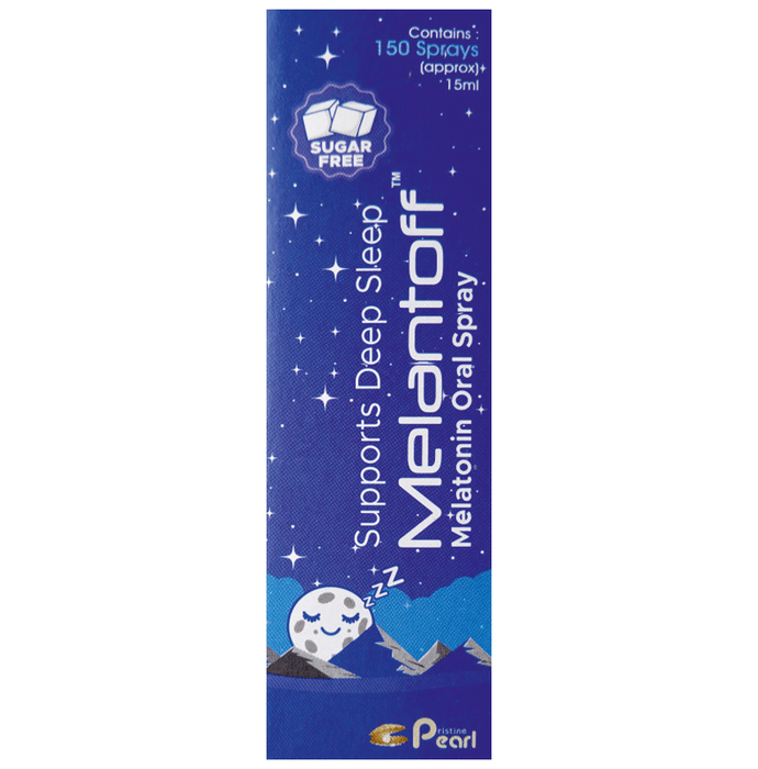 Melantoff Melatonin Oral Spray Sugar Free