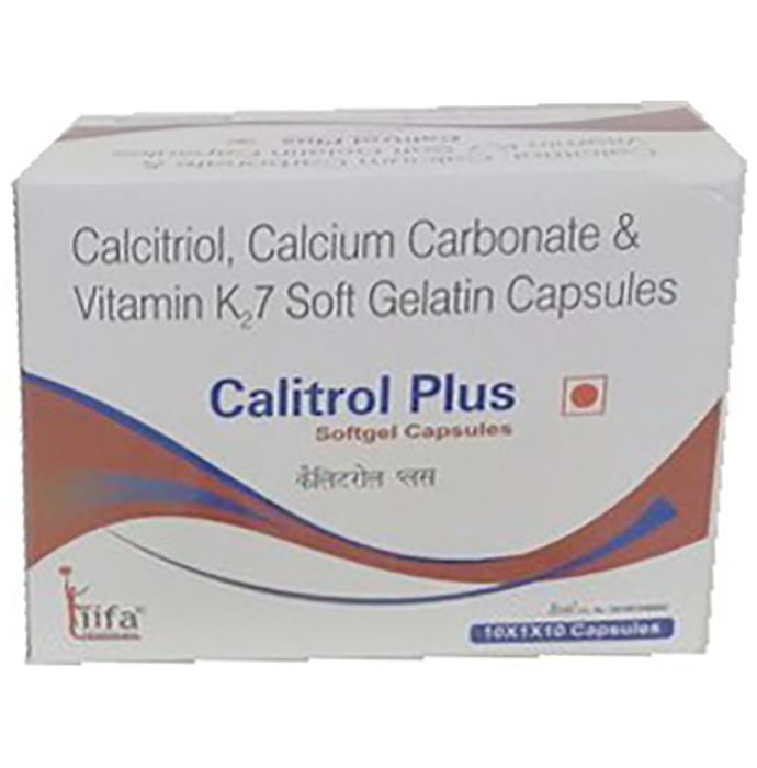 Calitrol Plus Soft Gelatin Capsule