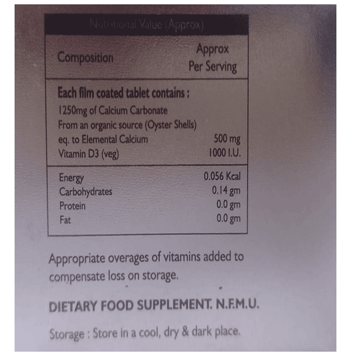 Vegancal-D Tablet