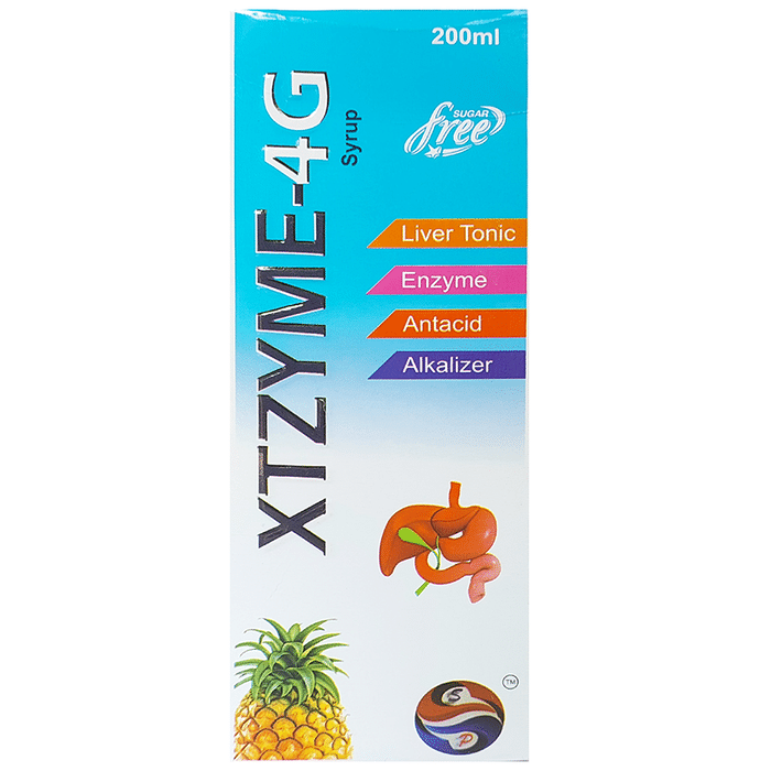 Xtzyme-4G Syrup Sugar Free