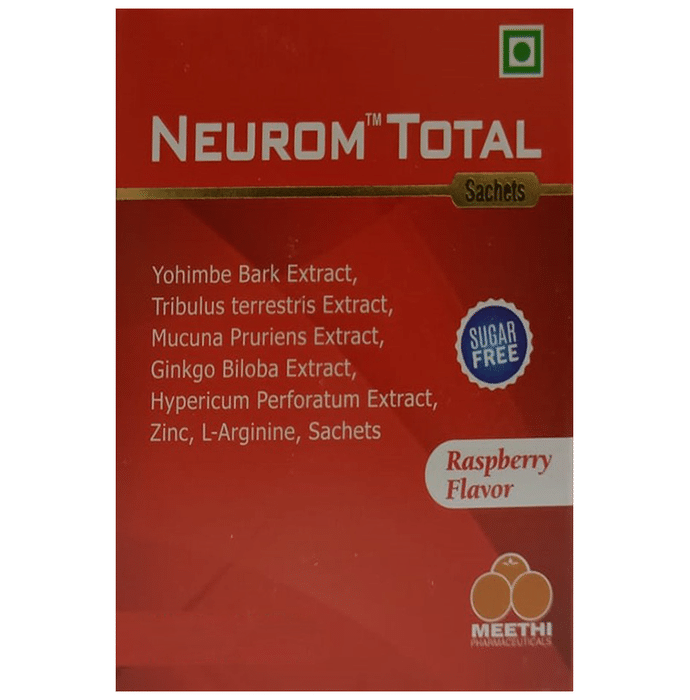 Neurom Total Sachet Raspberry Sugar Free