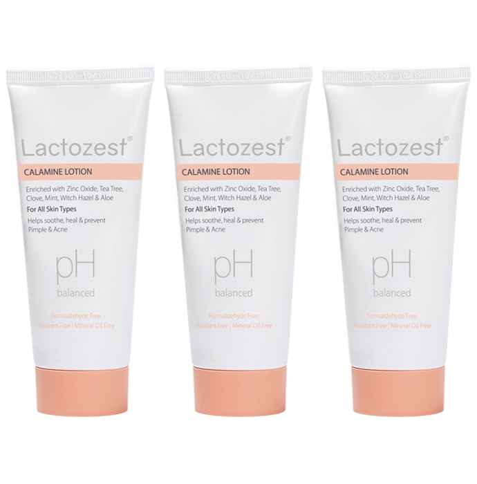 Lactozest PH Balanced Calamine Lotion (100ml Each)