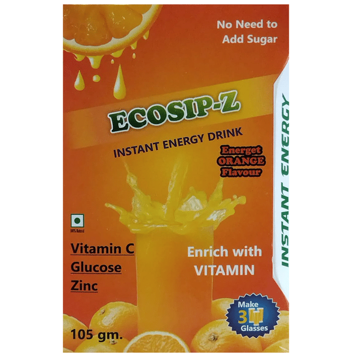 Ecosip-Z Instant Energy Drink Orange