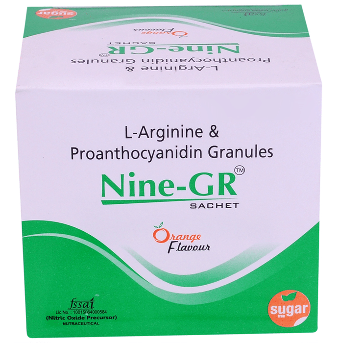 Nine-GR Sachet Orange Sugar Free