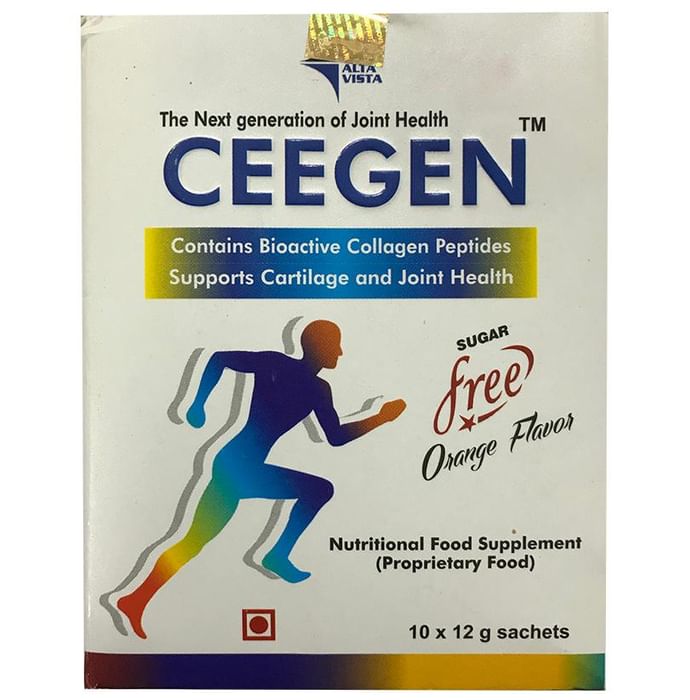 Ceegen Sachet Orange Sugar Free