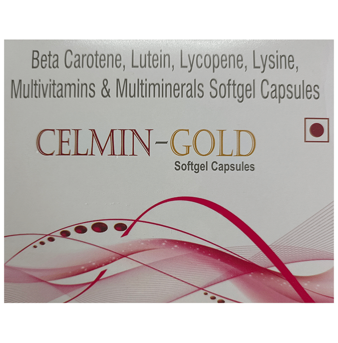 Celmin Gold Soft Gelatin Capsule