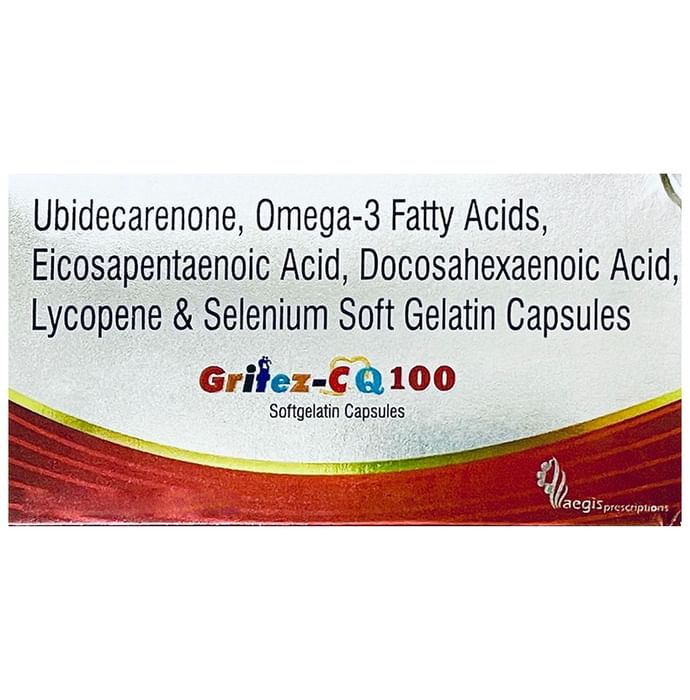 Gritez-CQ 100 Softgelatin Capsule