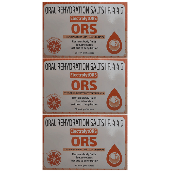 ElectrolytORS Sachets (30 Each) Orange