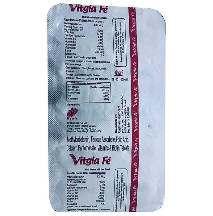 Vitgia FE Tablet