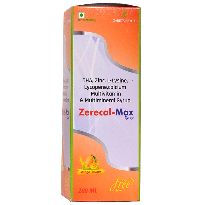 Zerecal-Max Syrup Mango Sugar Free