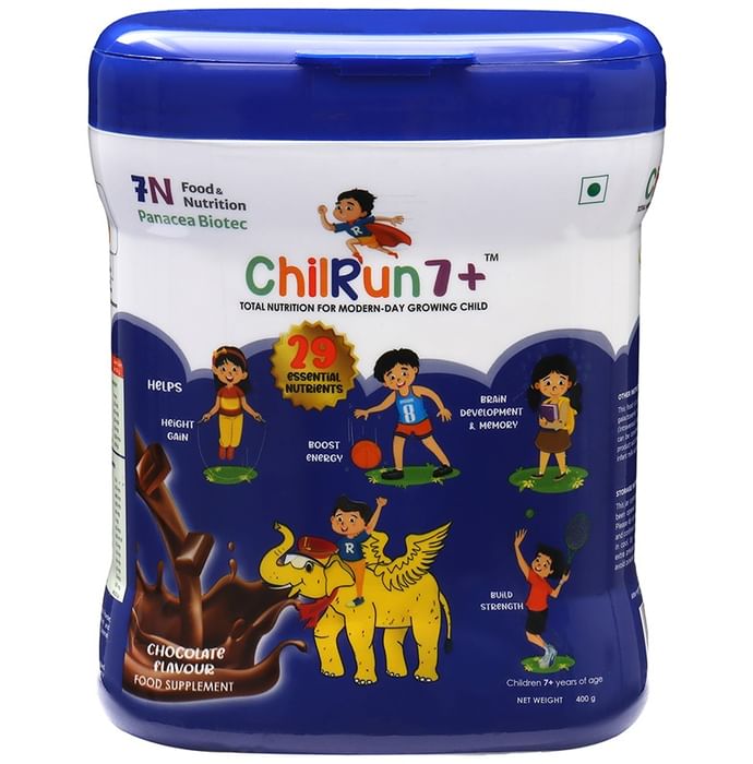 ChilRun 7+ Drink with Almond & Oats For Modern Day Growing Children Chocolate