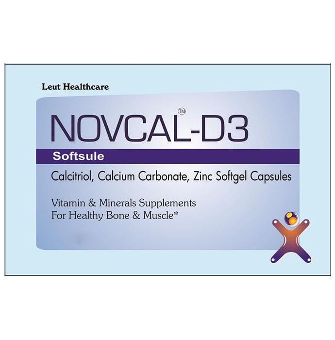 Novcal-D3 Softgel Capsule
