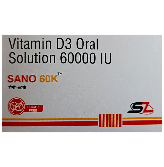 Sano 60K Oral Solution Sugar Free