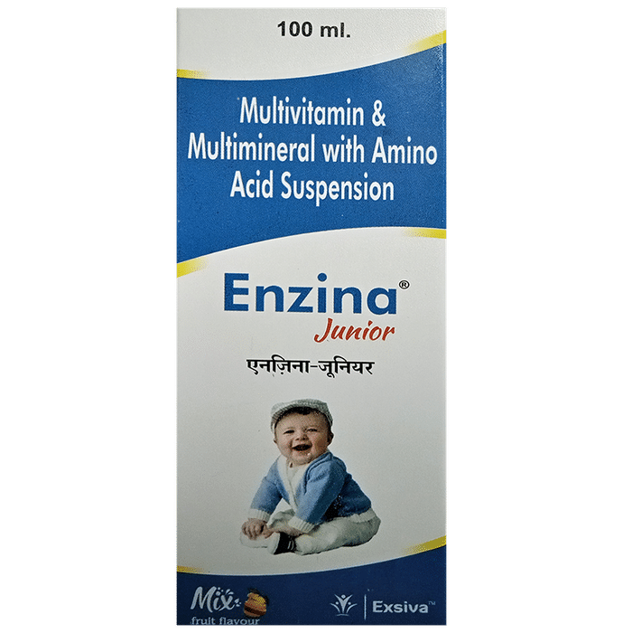 Enzina Junior Oral Suspension Mixed Fruit