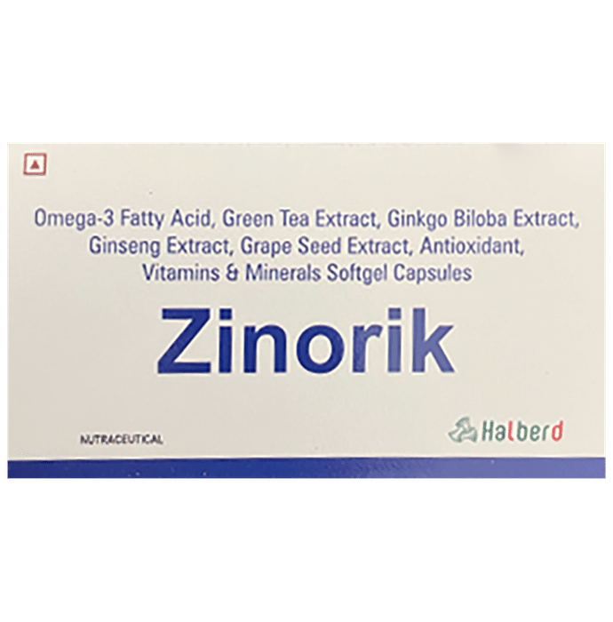 Zinorik Soft Gelatin Capsule