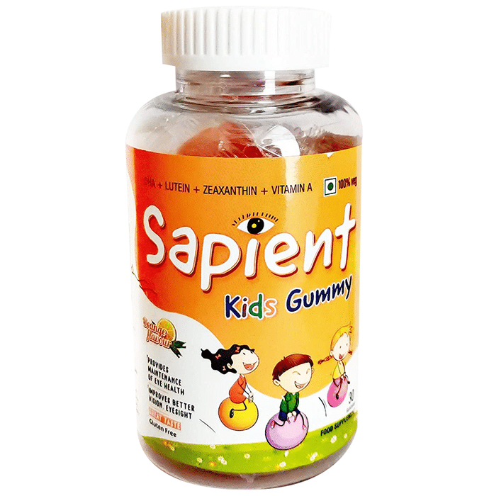 Sapient Kids Gummy Orange Gluten Free