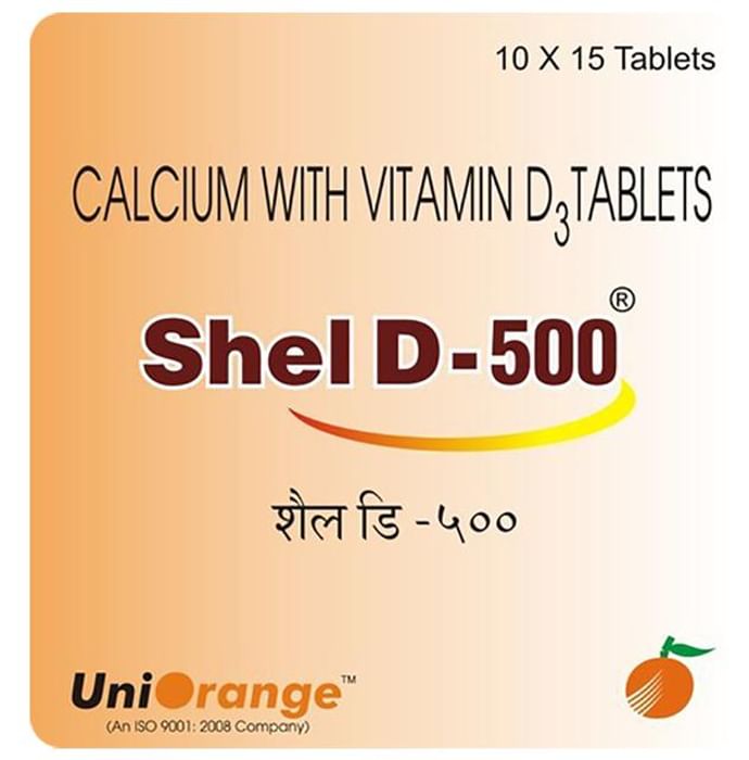 Shel D 500mg/250IU Tablet