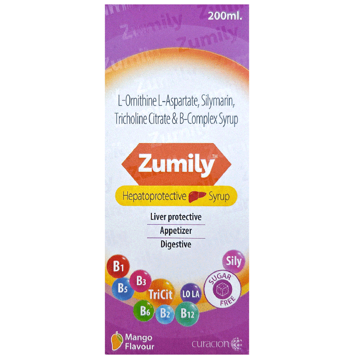 Zumily Hepatoprotective Syrup Mango