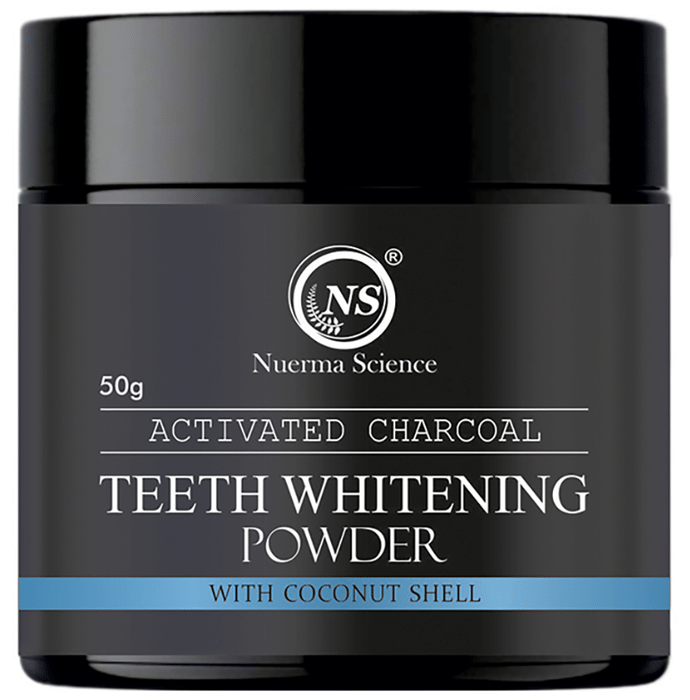 Nuerma Science Activated Charcoal Teeth Whitening Powder