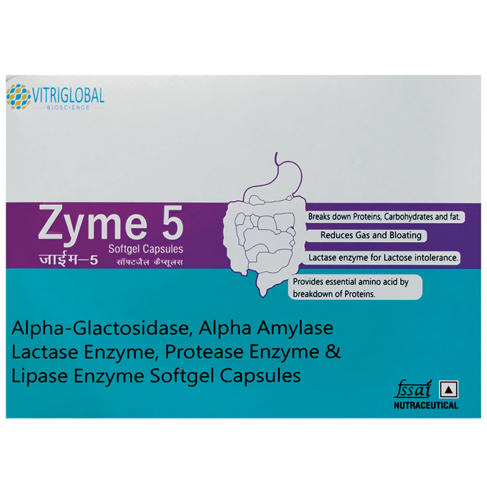 Zyme 5 Softgel Capsule