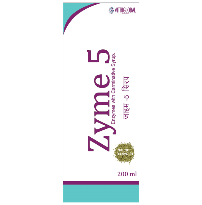 Zyme 5 Syrup Saunf