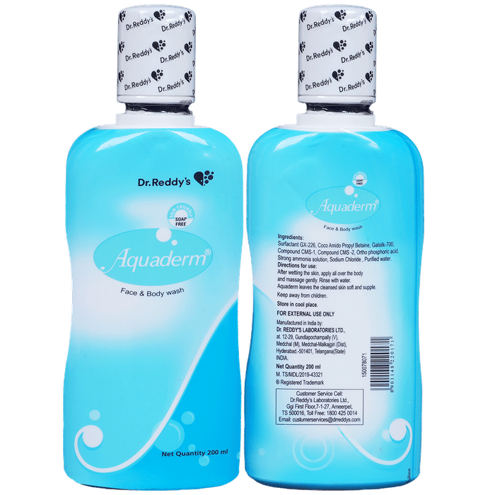 Aquaderm Face & Body Wash