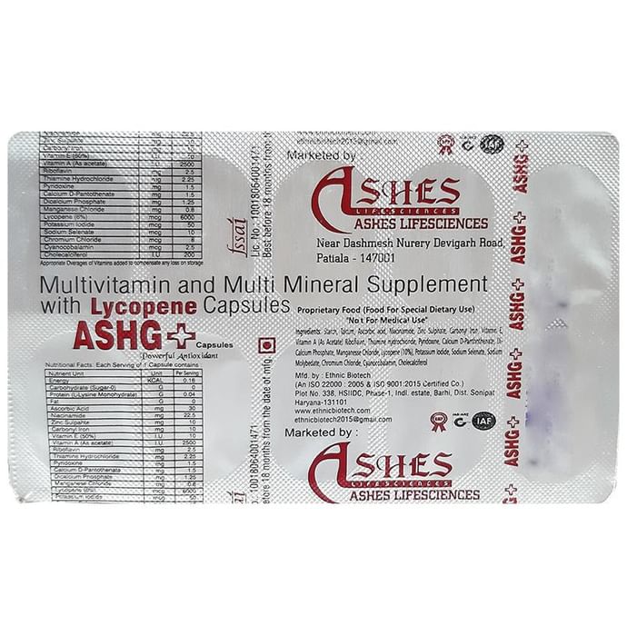 Ashg Plus Capsule