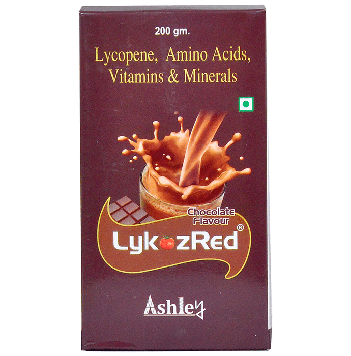 Ashley LykozRed Protein Powder Chocolate