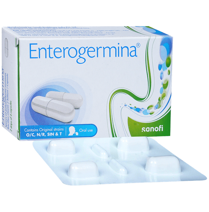 Enterogermina Probiotic Supplement | For Alterations of Intestinal Bacterial Flora & Stomach Care