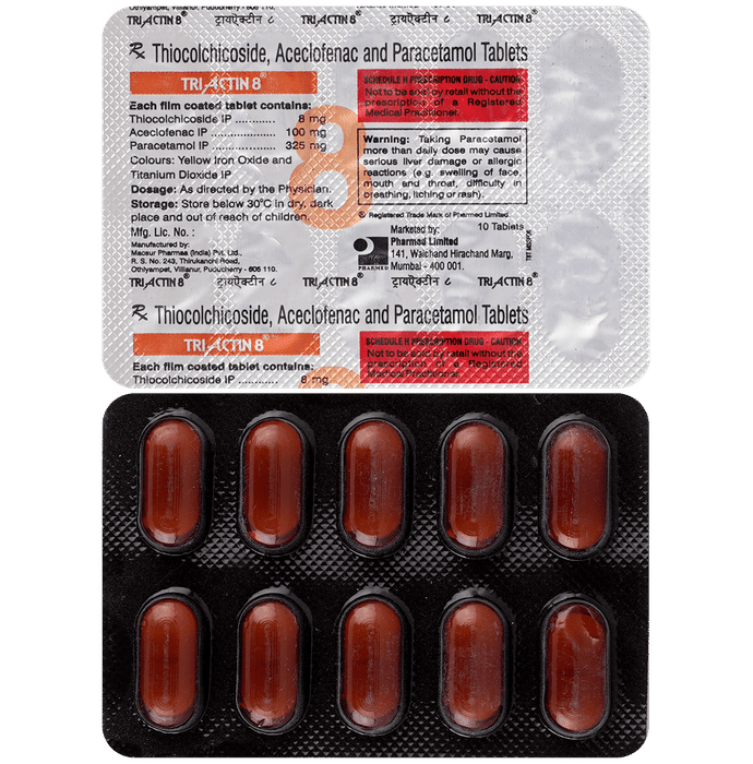 Triactin 8 Tablet
