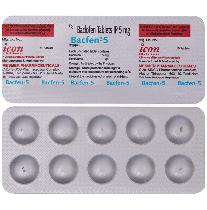 Bacfen 5 Tablet