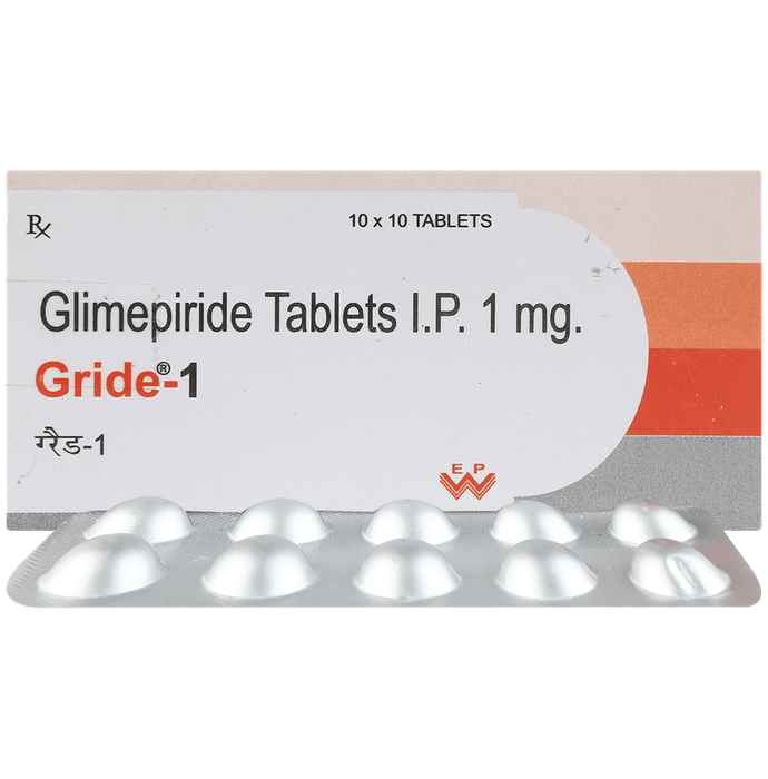 Gride 1mg Tablet