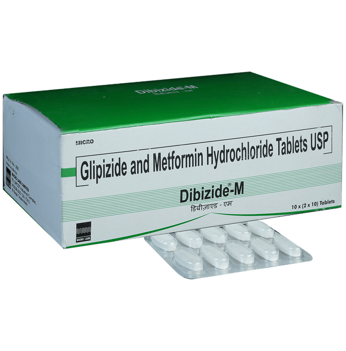 Dibizide M 5mg/500mg Tablet