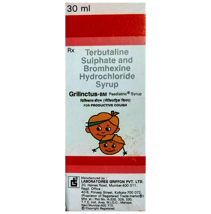 Grilinctus-BM Paediatric Syrup