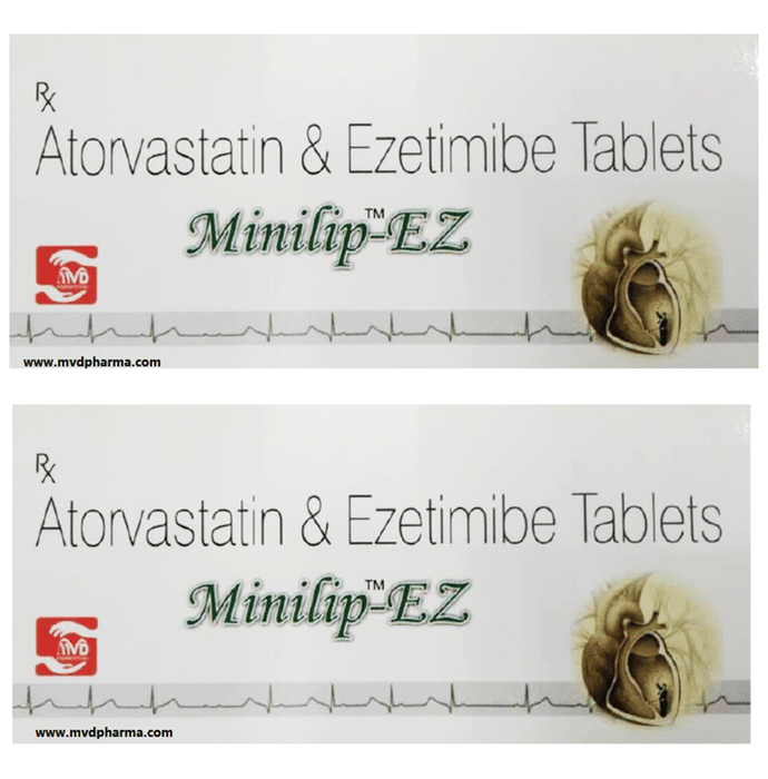 Minilip EZ 40mg/10mg Tablet