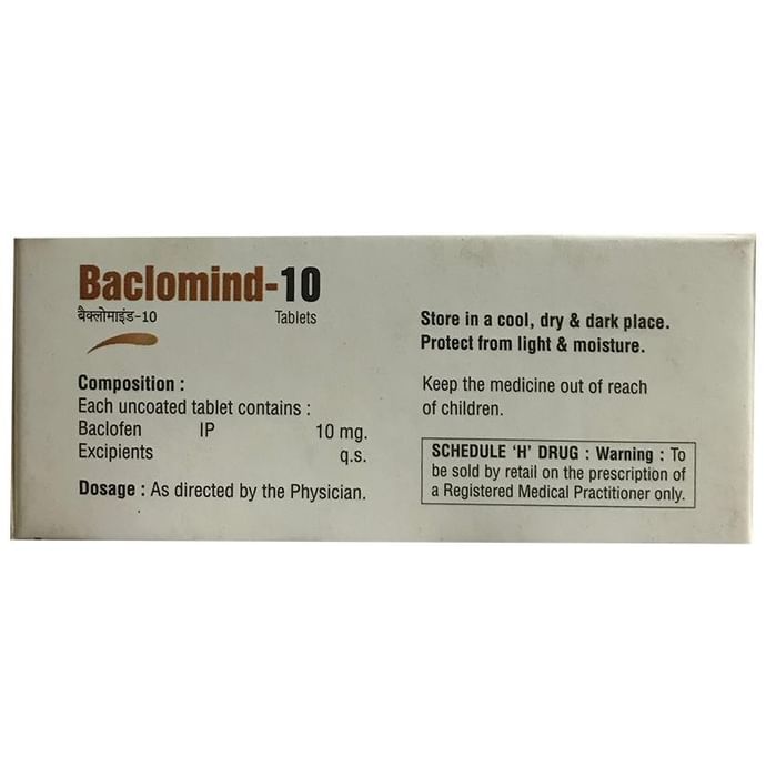 Baclomind 10 Tablet