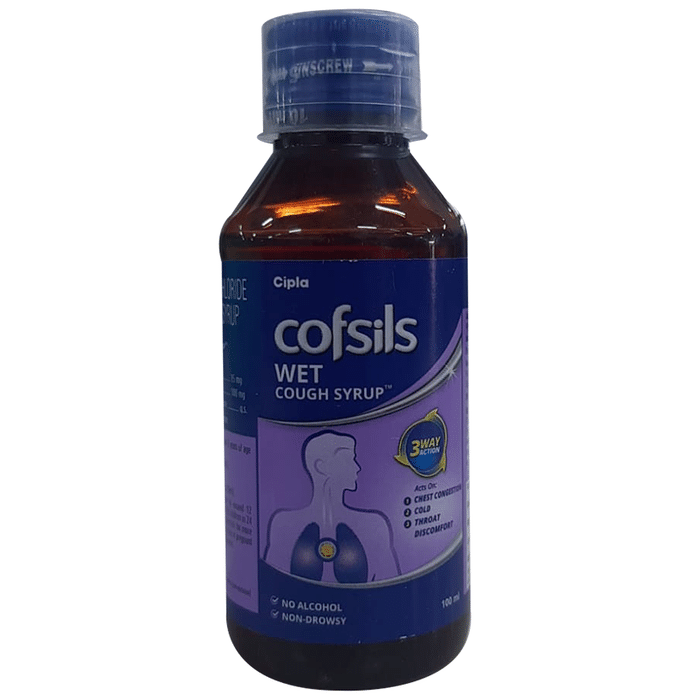 Cofsils Wet Cough Syrup