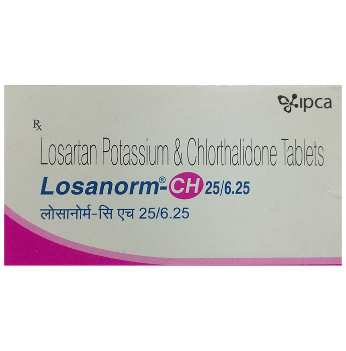 Losanorm-CH 25/6.25 Tablet