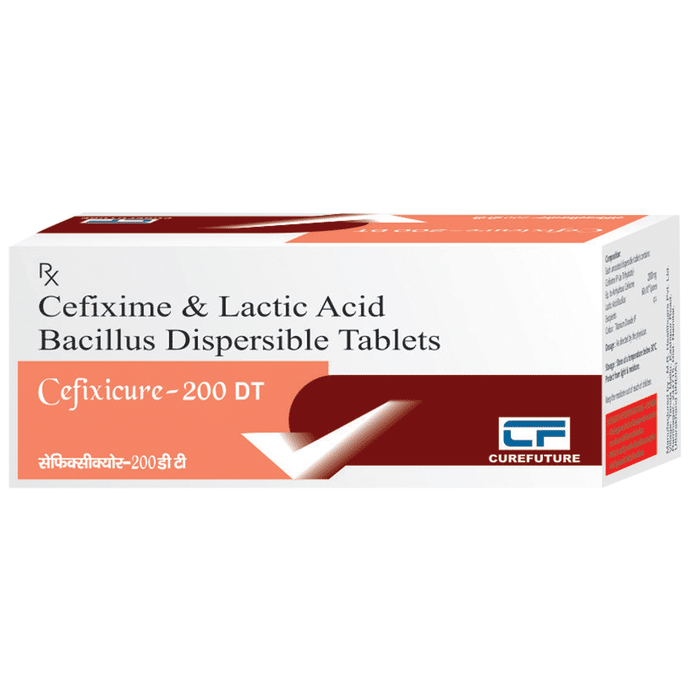 Cefixicure 200 DT Tablet
