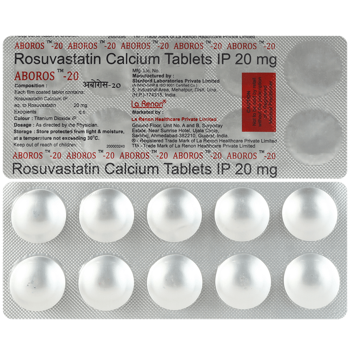 Aboros 20mg Tablet