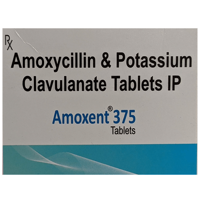 Amoxent 375 Tablet