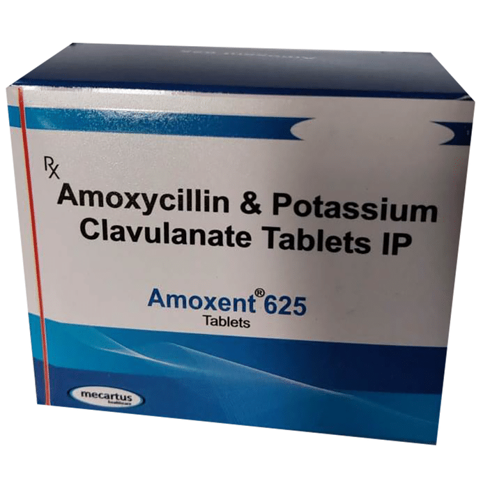 Amoxent 625 Tablet