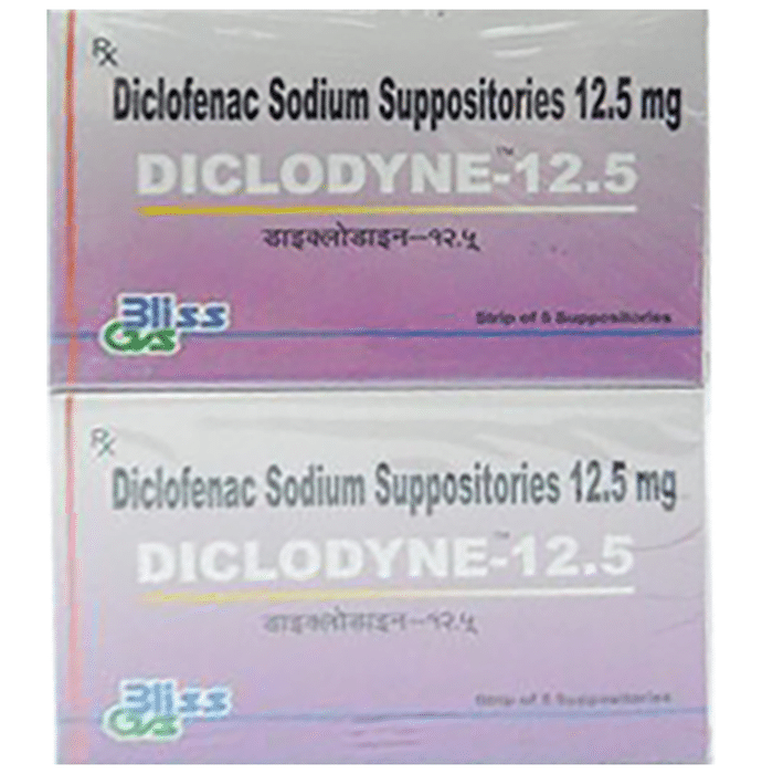 Diclodyne 12.5 Suppository