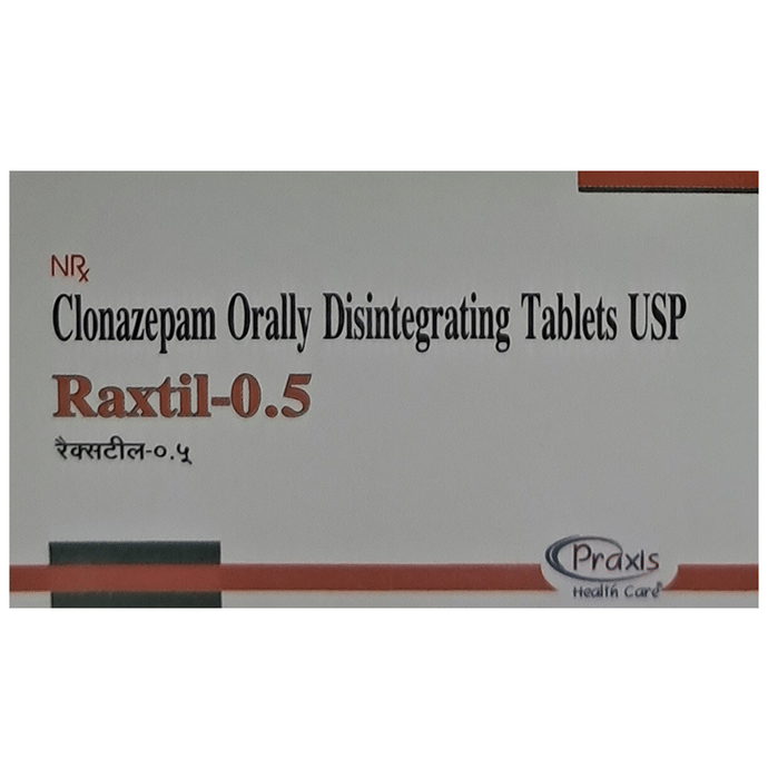 Raxtil 0.5 Orally Disintegrating Tablet