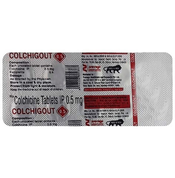Colchigout 0.5 Tablet