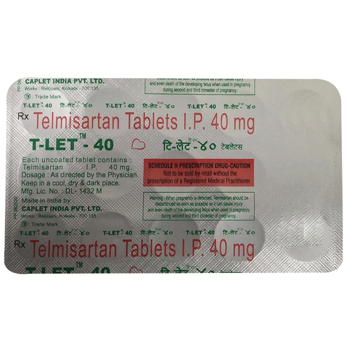 T-Let 40 Tablet