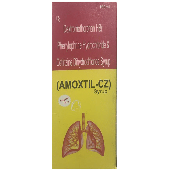 Amoxtil-CZ Syrup Sugar Free